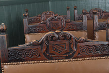 Load image into Gallery viewer, English Oak Chairs set of 6