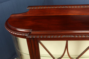 English Mahogany Display Cabinet c.1910