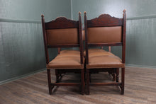 Load image into Gallery viewer, English Oak Chairs set of 6