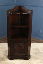 Load image into Gallery viewer, English Oak Corner Cabinet