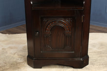 Load image into Gallery viewer, English Oak Corner Cabinet