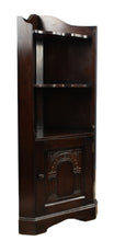 Load image into Gallery viewer, English Oak Corner Cabinet