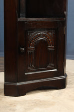 Load image into Gallery viewer, English Oak Corner Cabinet