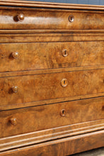 Load image into Gallery viewer, French Burl Walnut Commode c.1850