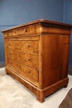 Load image into Gallery viewer, French Burl Walnut Commode c.1850