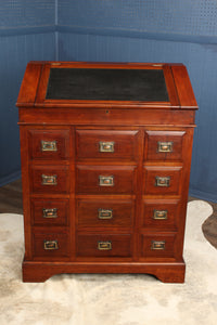 English Mahogany Desk c.1910