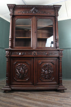 Load image into Gallery viewer, Carved French Oak Hunt Board c.1880