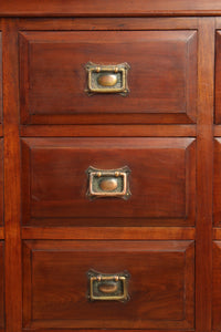 English Mahogany Desk c.1910