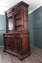 Load image into Gallery viewer, Carved French Oak Hunt Board c.1880