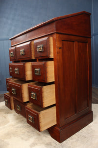 English Mahogany Desk c.1910