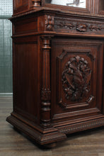 Load image into Gallery viewer, Carved French Oak Hunt Board c.1880