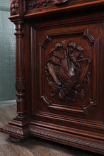 Load image into Gallery viewer, Carved French Oak Hunt Board c.1880