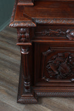Load image into Gallery viewer, Carved French Oak Hunt Board c.1880