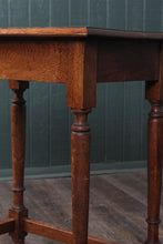 Load image into Gallery viewer, French Carved Oak Occasional Table c.1900