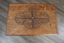 Load image into Gallery viewer, French Carved Oak Occasional Table c.1900