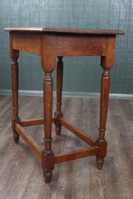 Load image into Gallery viewer, French Carved Oak Occasional Table c.1900