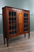 Load image into Gallery viewer, English Mahogany Bookcase c.1900