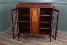 Load image into Gallery viewer, English Mahogany Bookcase c.1900