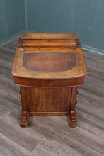 Load image into Gallery viewer, English Walnut Inlaid Davenport c.1880