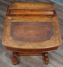 Load image into Gallery viewer, English Walnut Inlaid Davenport c.1880