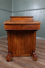 Load image into Gallery viewer, English Walnut Inlaid Davenport c.1880