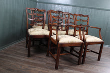 Load image into Gallery viewer, English Mahogany Chairs set of 8