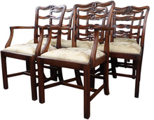 Load image into Gallery viewer, English Mahogany Chairs set of 8