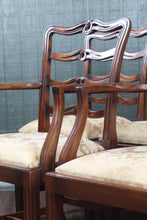 Load image into Gallery viewer, English Mahogany Chairs set of 8