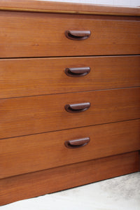 English Teak Chest c.1950