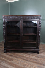 Load image into Gallery viewer, Heavily Carved French Bookcase c.1890
