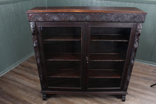 Load image into Gallery viewer, Heavily Carved French Bookcase c.1890