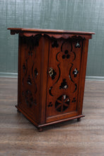 Load image into Gallery viewer, Mahogany Occasional Table with Cupboard c.1900