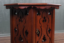 Load image into Gallery viewer, Mahogany Occasional Table with Cupboard c.1900