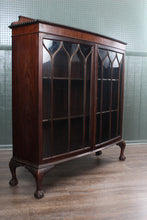 Load image into Gallery viewer, English Mahogany Bookcase c.1900