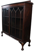 Load image into Gallery viewer, English Mahogany Bookcase c.1900