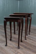 Load image into Gallery viewer, English Mahogany Nest of Tables c.1900