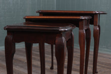 Load image into Gallery viewer, English Mahogany Nest of Tables c.1900