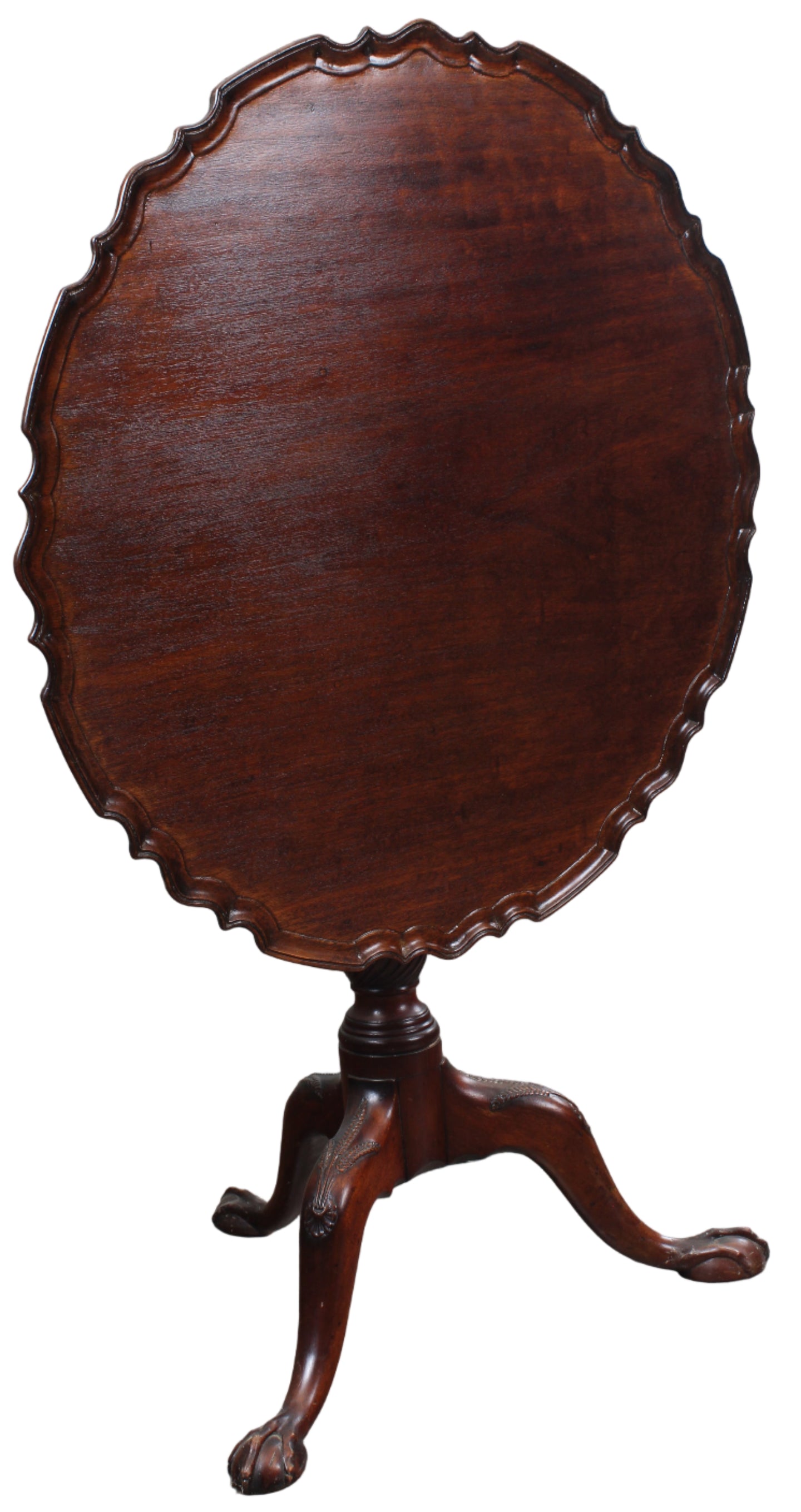 English Mahogany Tilt Top c.1890