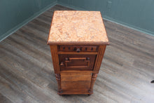 Load image into Gallery viewer, French Marble Top Chevet c.1890