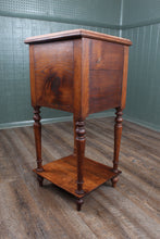 Load image into Gallery viewer, French Marble Top Chevet c.1890
