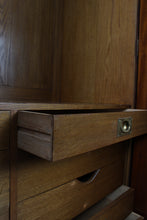 Load image into Gallery viewer, English Mahogany Waring &amp; Gillow Triple Wardrobe