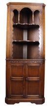 Load image into Gallery viewer, English Oak Corner Cabinet c.1930
