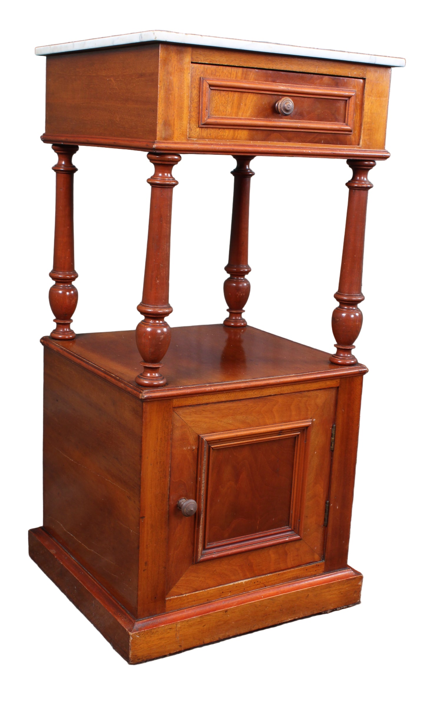 French Fruitwood Chevet c.1890
