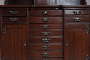 English Mahogany Music Cabinet c.1910