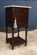 Load image into Gallery viewer, French Marble Topped Chevet c.1890