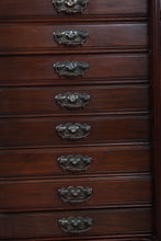 Load image into Gallery viewer, English Mahogany Music Cabinet c.1910