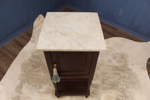 French Marble Topped Chevet c.1890
