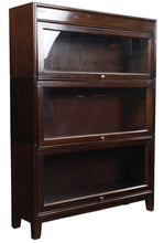 Load image into Gallery viewer, Mahogany Gunn Barrister Bookcase c.1900