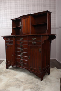 English Mahogany Music Cabinet c.1910