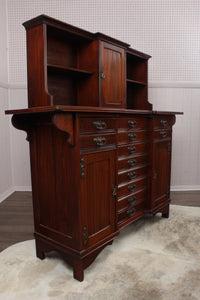 English Mahogany Music Cabinet c.1910